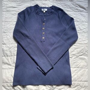Women’s Fitted Blue Sweater